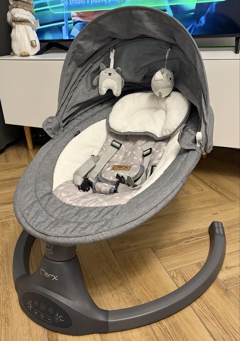 Leżaczek bujaczek elektryczny