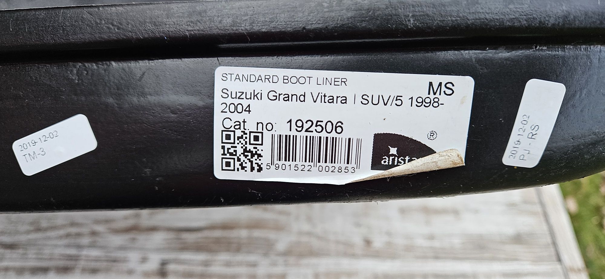 Wykładzina bagażnika Suzuki Grand Vitara 1