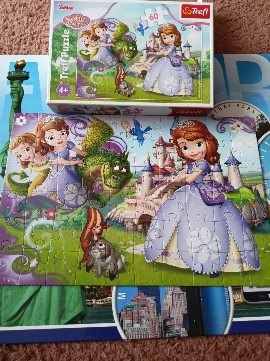 Kraina Lodu 2  Zosia puzzle