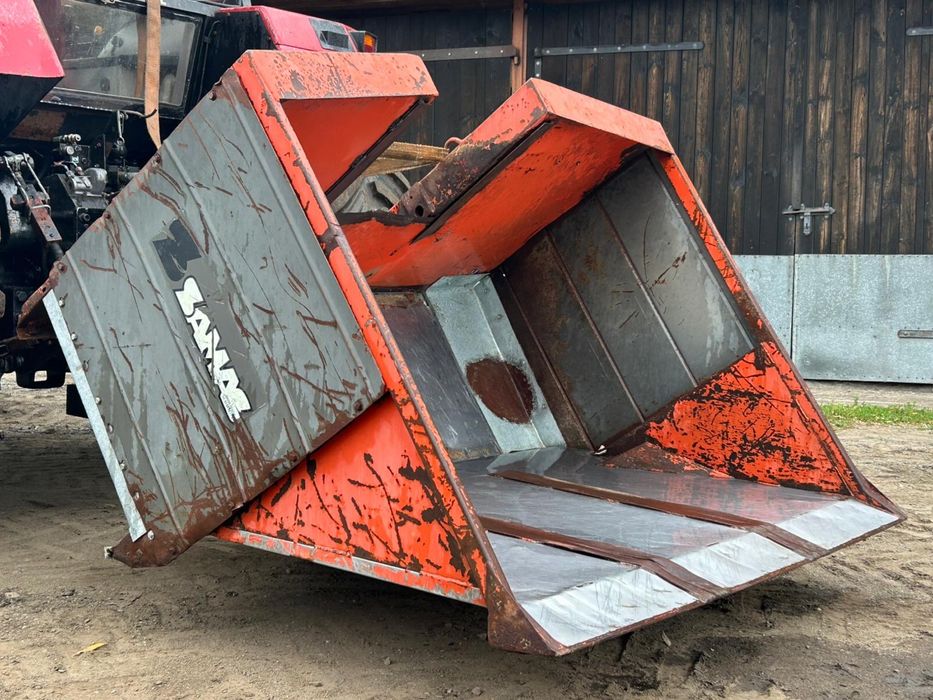 Szyfla objętościowa łycha do trocin pasz peletu pojemnik tur ładowarka