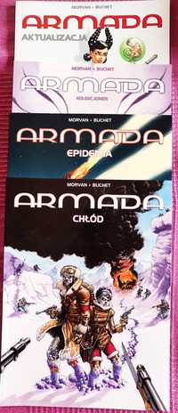 komiksy Armada tomy: 2, 17, 18, 20, cena za komplet, nowe!