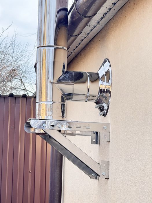 Монтаж Димоходу Димарів Сауни Котли Камінів Та печей