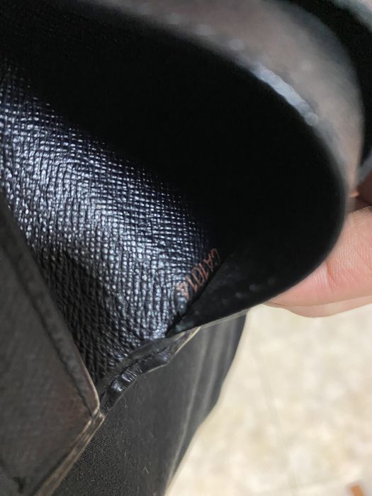 Carteira Louis Vuitton Black Epi Leather original