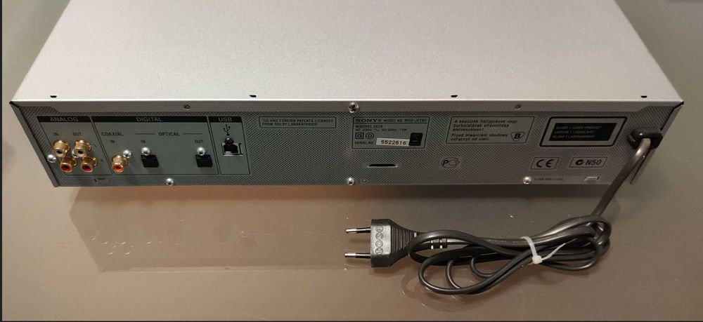 Sony MiniDisc MDS-JE780 netMD MDLP Mini Disc