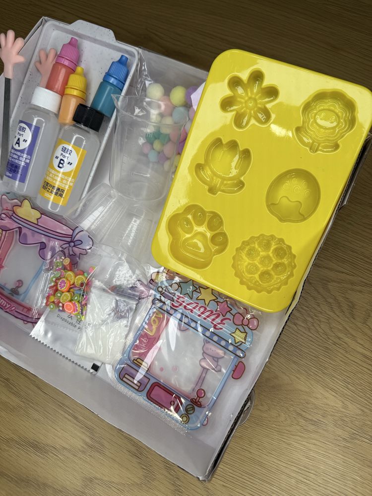 Набір творчий Таба Лапка зроби сам DIY дитячий подарунок Сквіш дитині