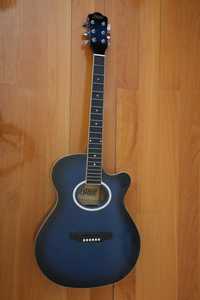 Guitarra acústica azul ARTZ