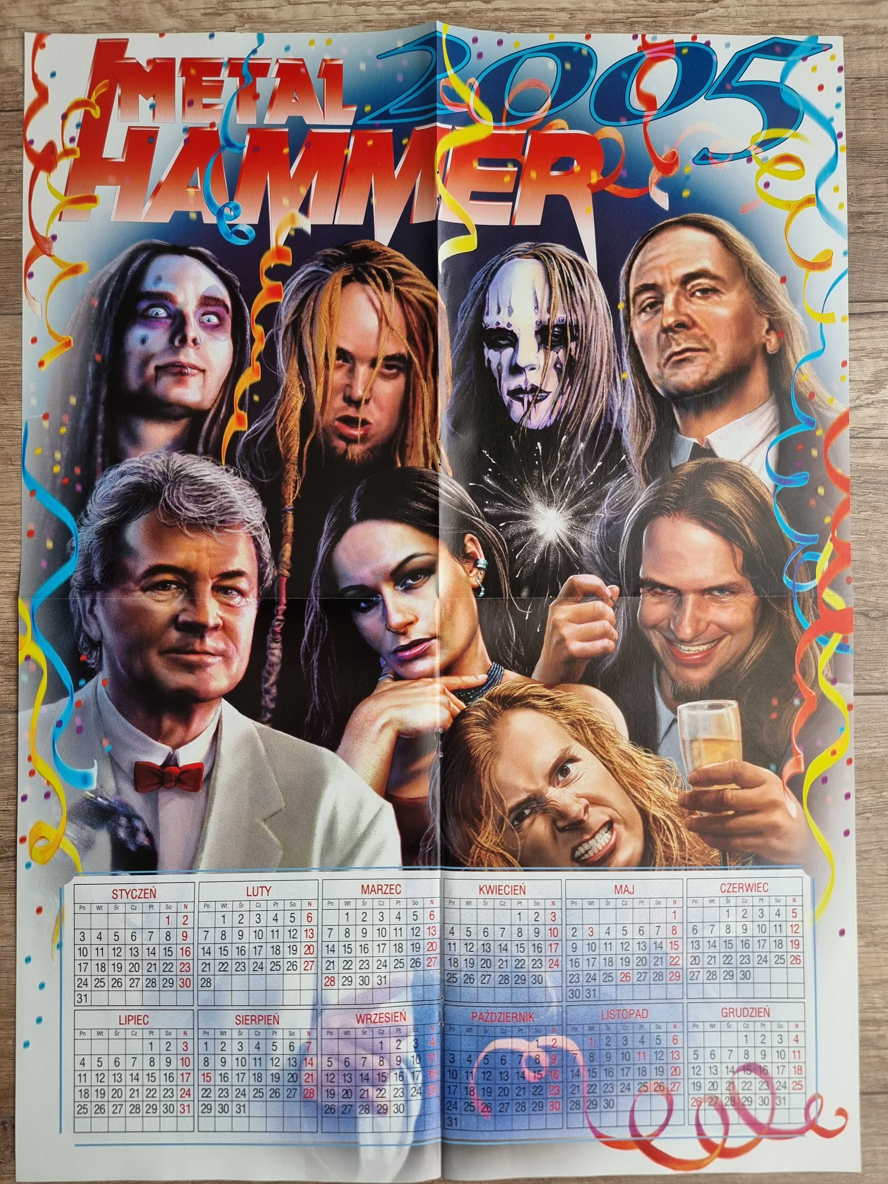 Metal Hammer 2005 - Plakat: Korn, Kalendarz 2005