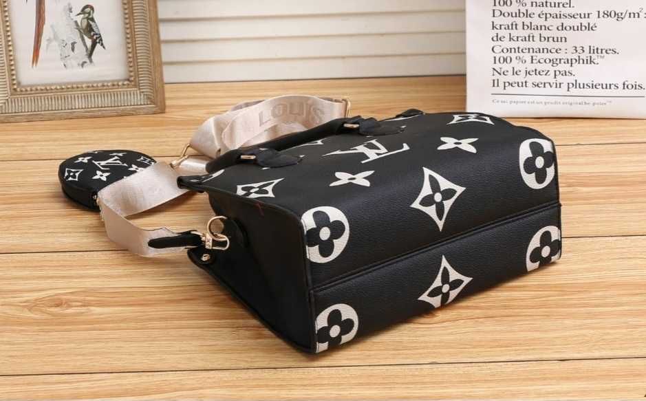 Bolsa nova da Louis Vuitton preta