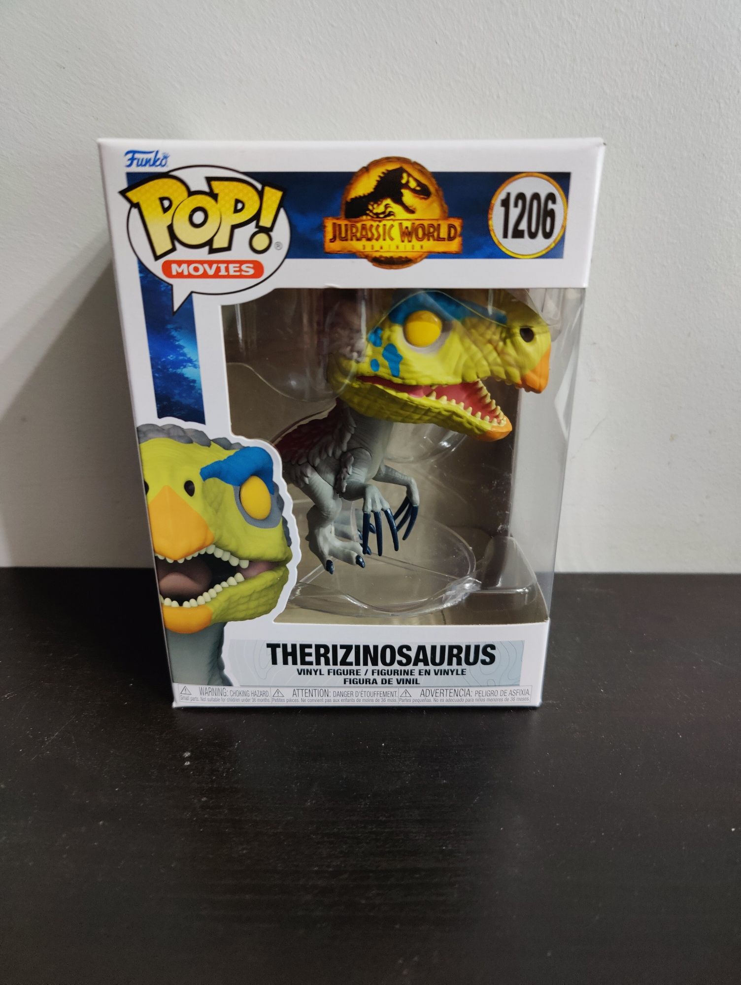 Jurassic World Dominion Terizinozau figurka Funko POP prezent dinozaur