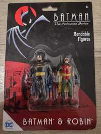 Figurki Batman i Robin z serialu TV WB DC comics