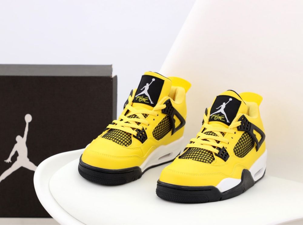 Buty Nike Air Jordan Retro 4 Lightning 36-46 unisex trampki