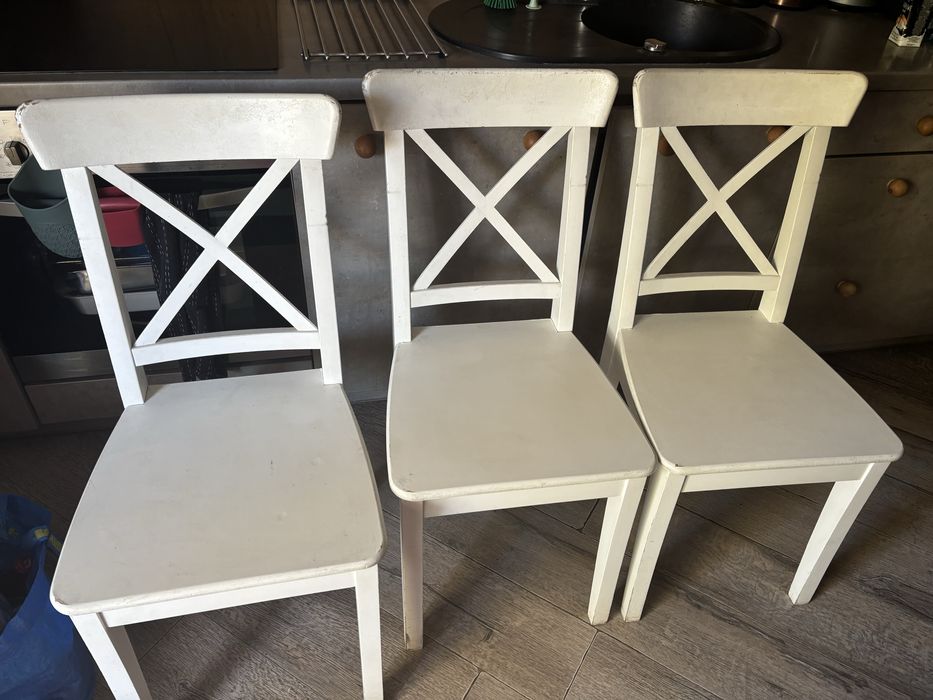 Krzesła ikea 3 sztuki