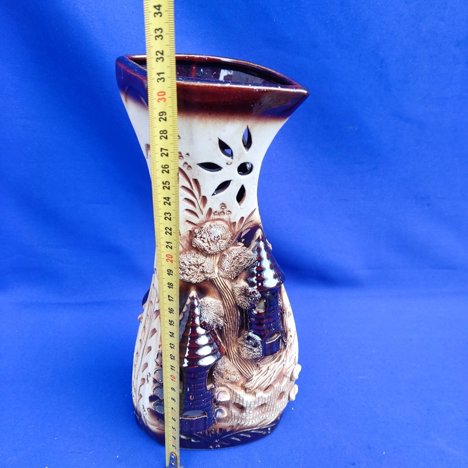Красивая керамическая ваза вазочка сувенир Кириловка