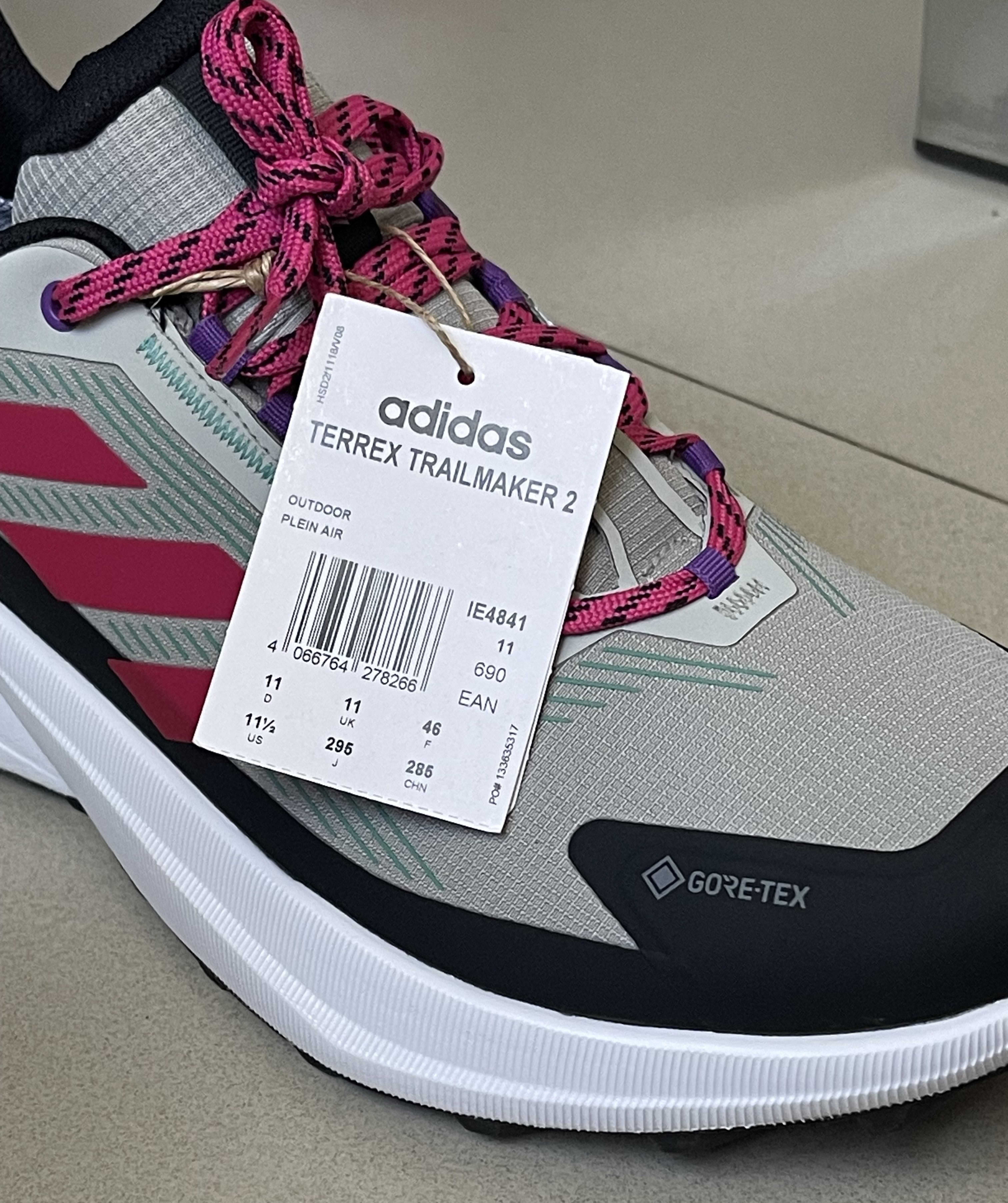 Кроссовки Adidas TERREX TRAILMAKER 2.0 GORE-TEX р EUR-46/44,5-29,5 см.