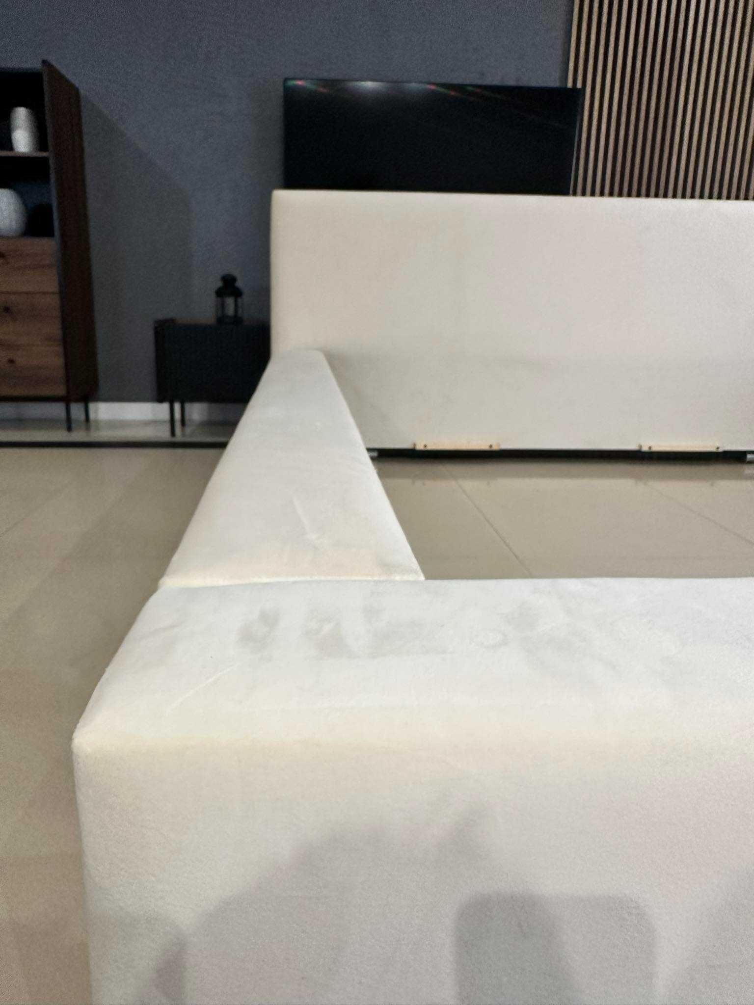 Łóżko  tapicerowane/sypialniane VERONA 160x200 z pojemnikiem+ stelaż