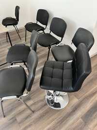 Стільці офісні ISO 9 шт. 700грн за стілець. 400 за барний
