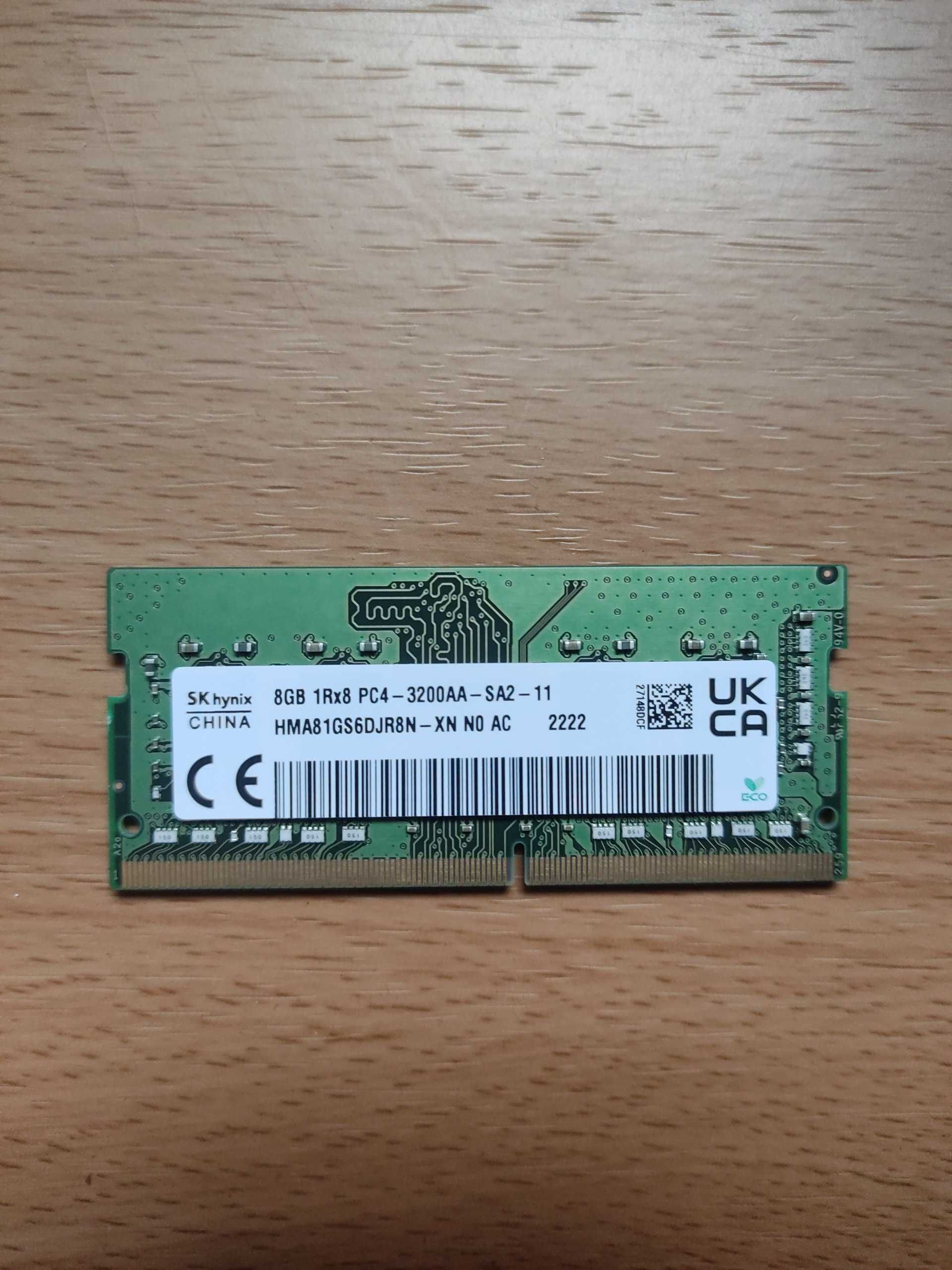 Оперативная память SO DIMM DDR4 8Gb