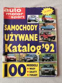Sprzedam katalog samochody używane 1992