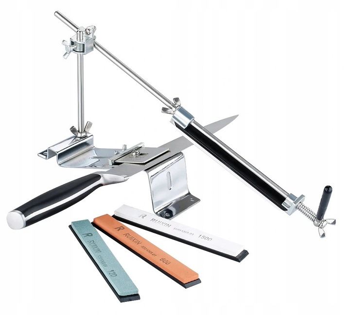 Profesjonalna Ostrzałka Osełka Do Noży 4 Kamienie