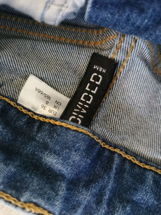 Spodnie z wysokim stanem H&M S