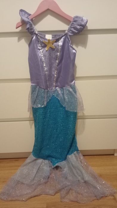 Disfarce sereia princesa