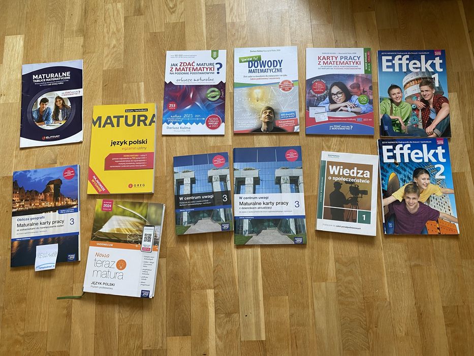 Podręczniki do matury i nie tylko CENY DO USTALENIA