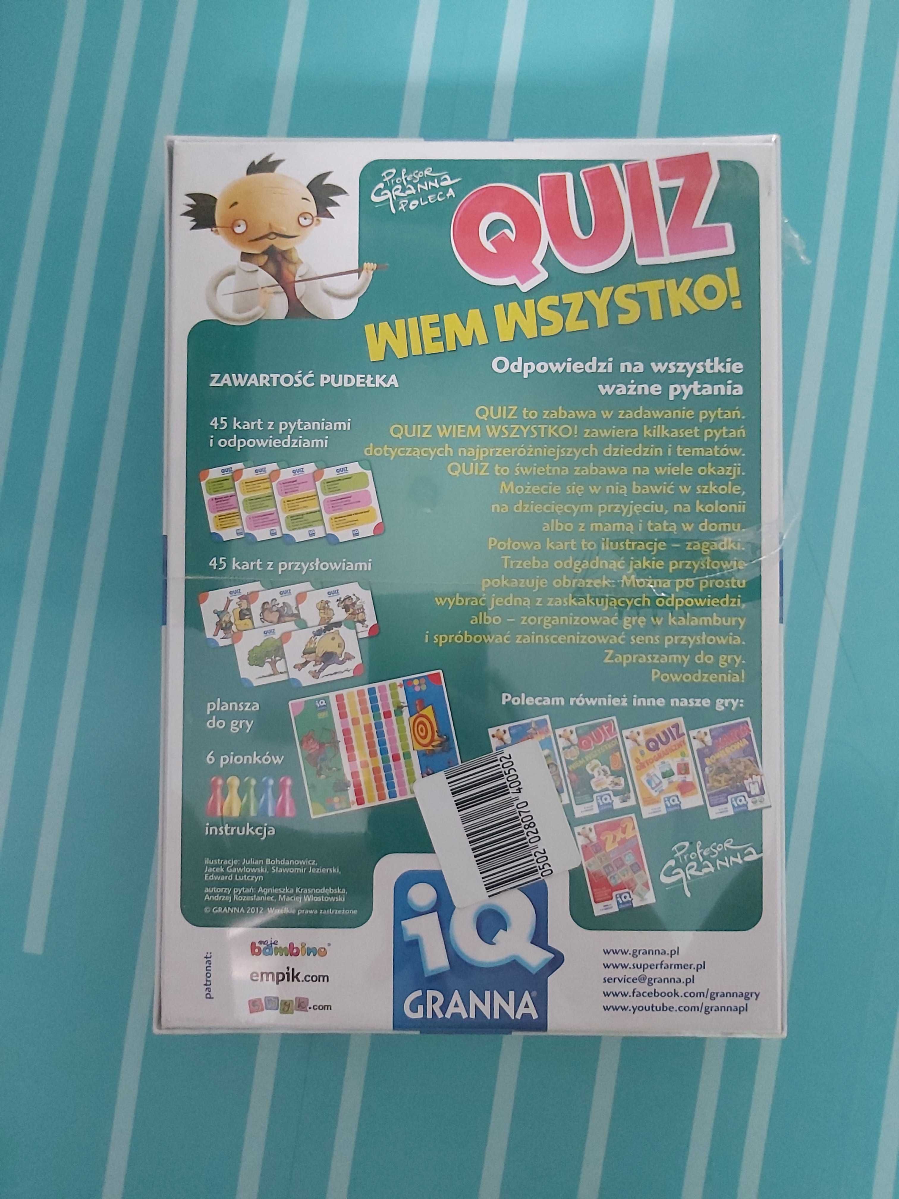 Quiz Wiem wszystko