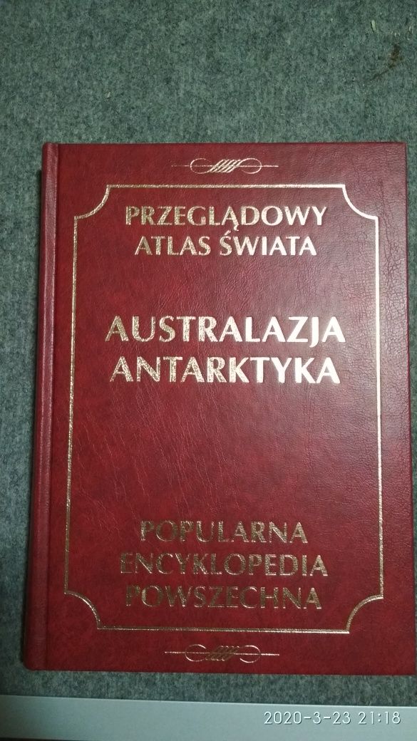 Antarktyka/Australazja atlas encyklopedia