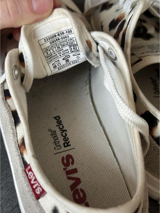 Кеди жіночі Levi’s леопардові