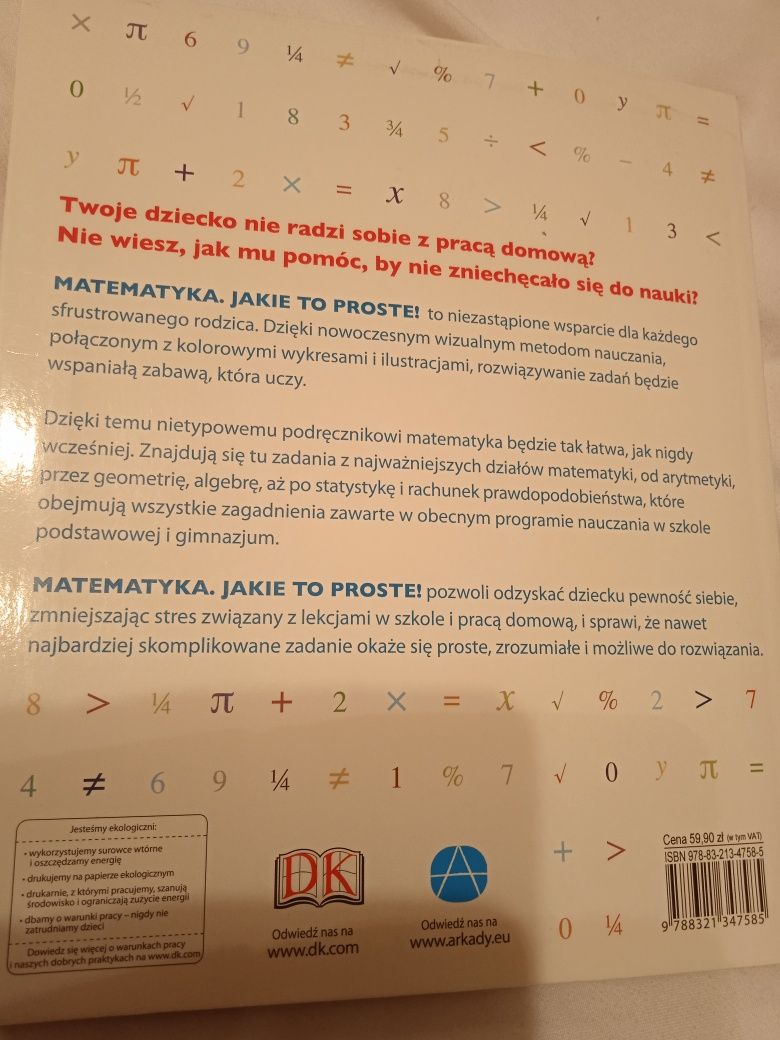 Matematyka jakie to proste -Carol Vorderman