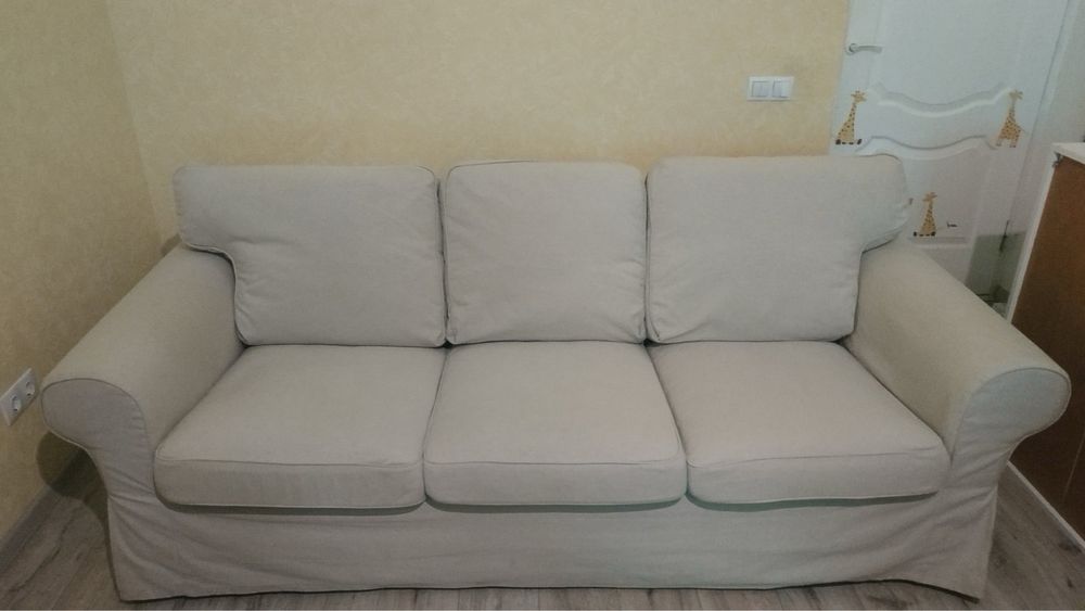 ІКЕА 3-місний великий диван EKTORP ЕКТОРП Ікея