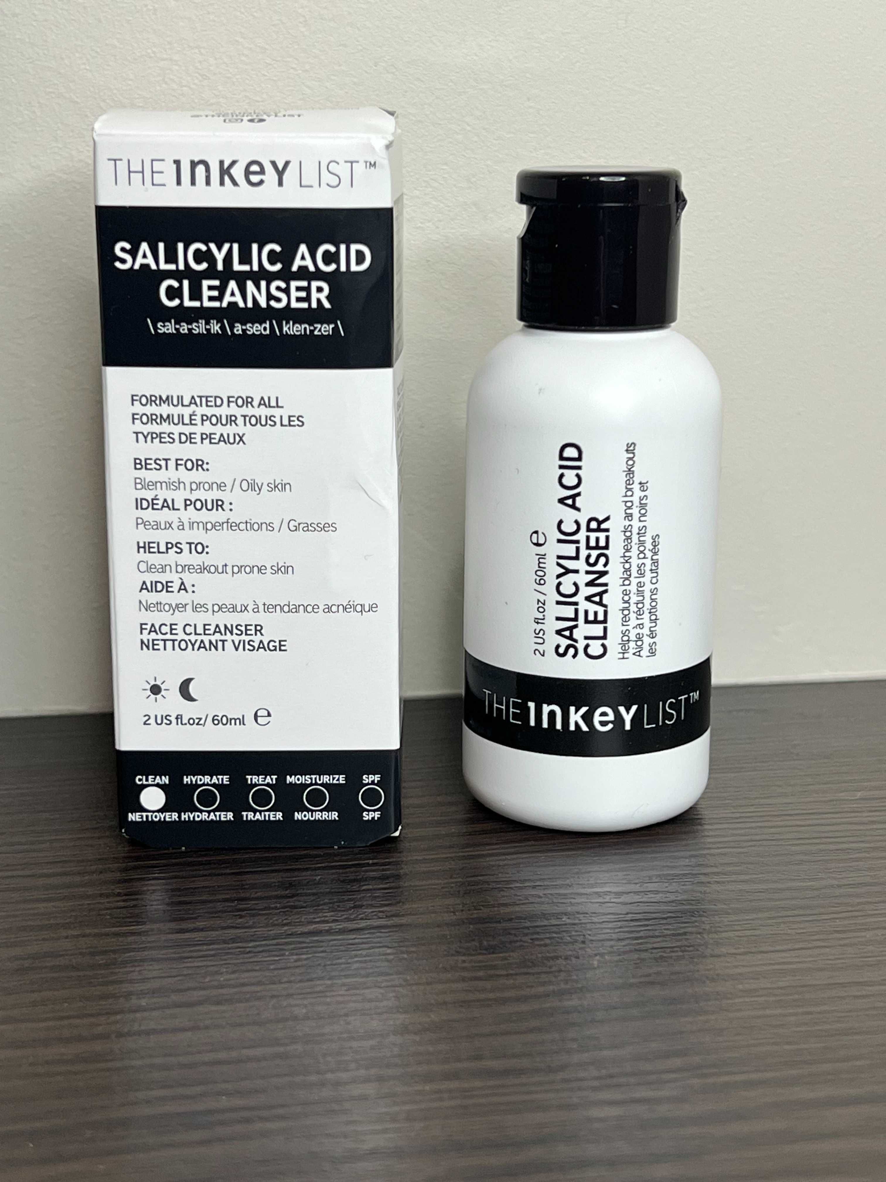 THE INKEY LIST Żel oczyszczający z kwasem salicylowym 60ml mini travel