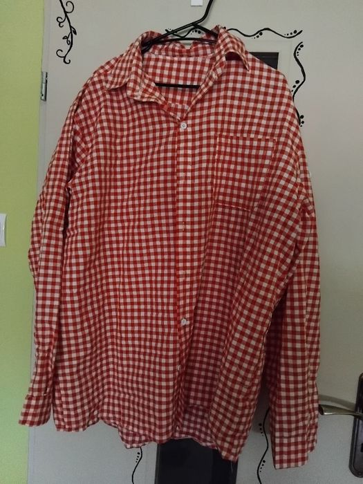 Koszula w drobna krate unisex