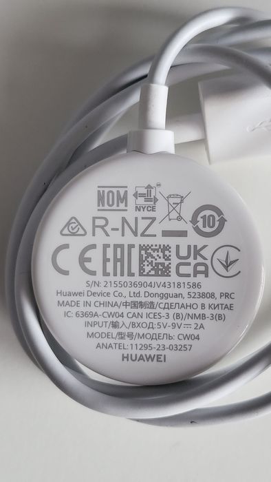 Ładowarka indukcyjna do zegarków Huawei CW04 oryginalna sprawna