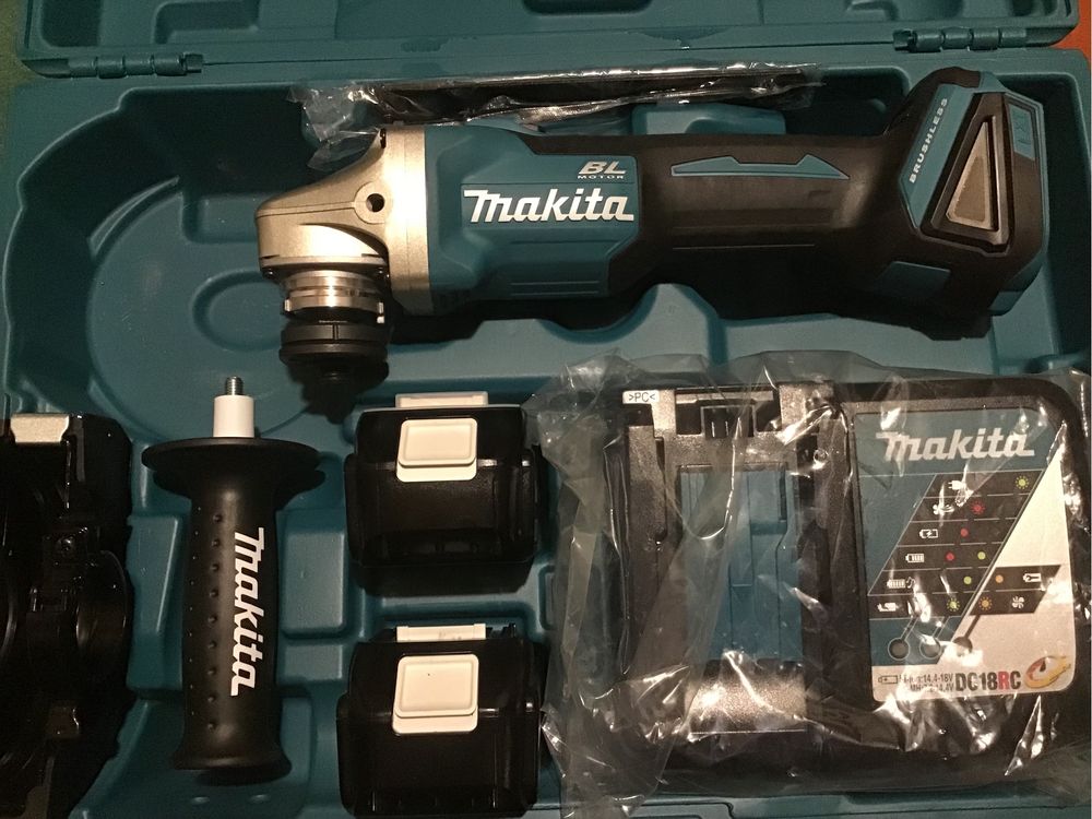 Акумуляторна болгарка MAKITA DGA504RFE (оригіна 100%)