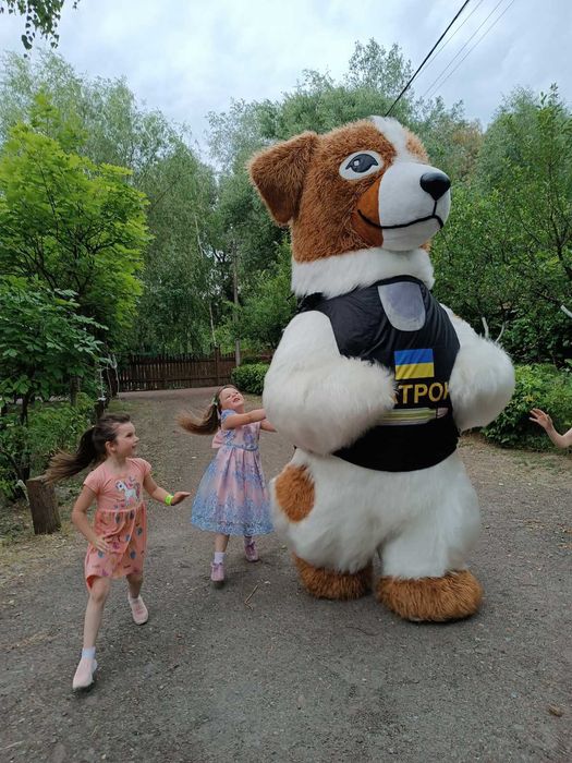 Пес патрон , аниматоры , белый мишка