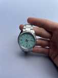 Zegarek Casio Tiffany Blue MTP-1302PD-2A2V srebrny