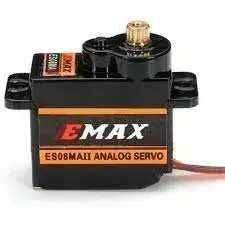 Серводвигун, сервопривід EMAX ES08MA II аналоговий, металеві шестерні