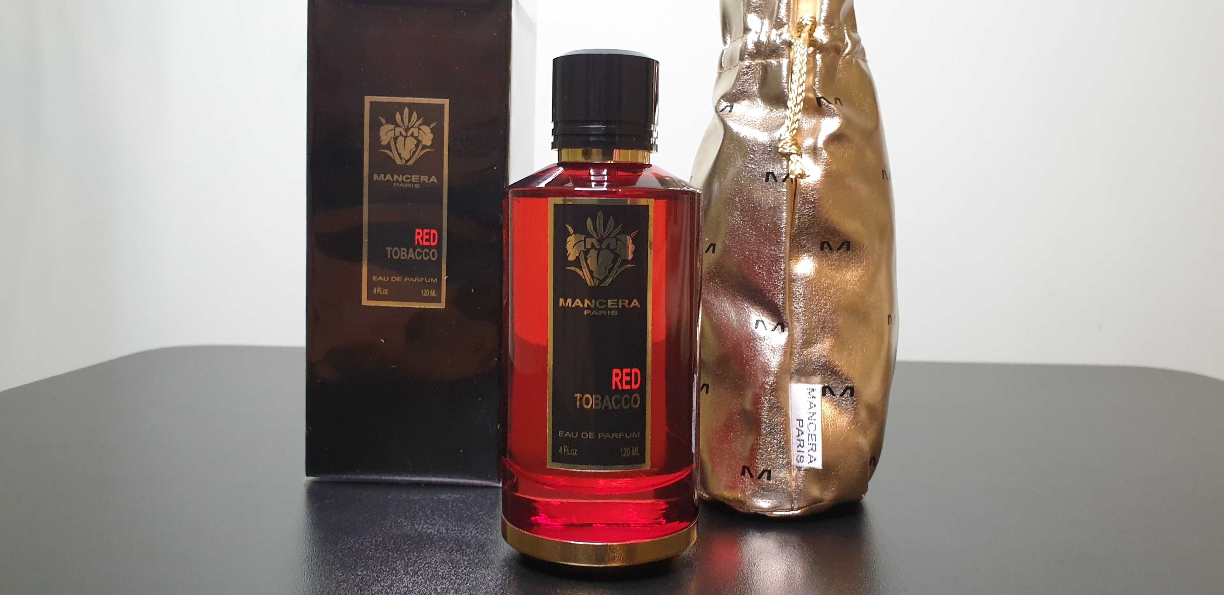 Mancera Red Tobacco 120ml.  Wild Fruits. Roses Vanille. Roses Greedy