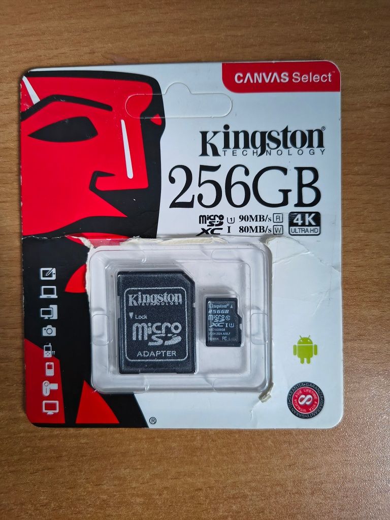 Kingston 256gb microsd