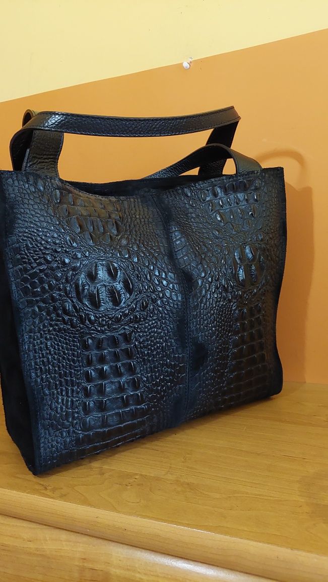 Жіноча шкіряна сумка. Genuine Leather