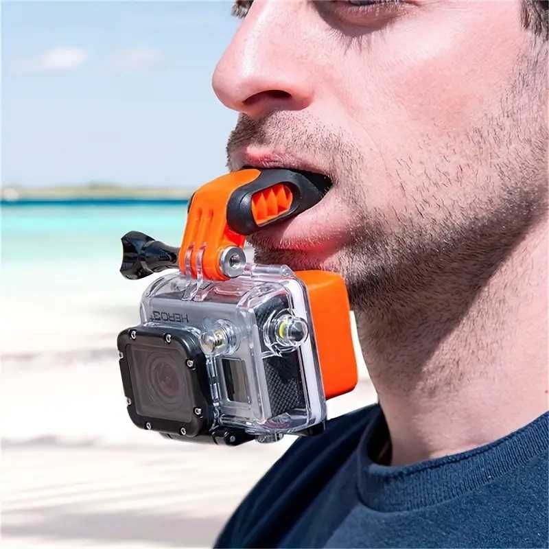 [Suporte Bucal Surf] Suporte Action Cam [SUPORTE GOPRO]