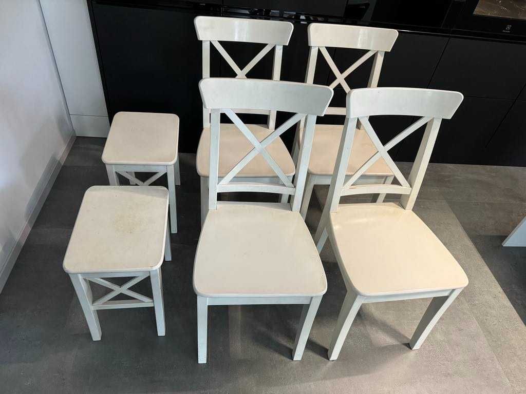 Krzesła do jadalni, kuchni, produkcja IKEA