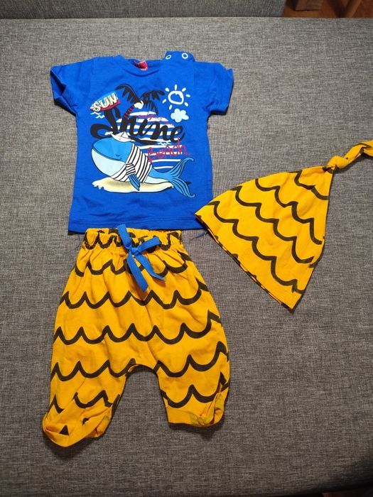 Zestaw chłopięcy na lato, rozm 56/62