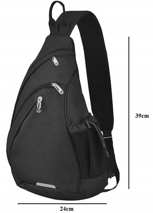 Nerka Plecak Torba Na Jedno Ramię Saszetka Crossbody Miejski Męski