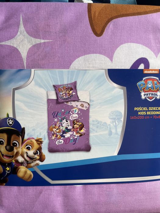 Komplet pościeli dziecięcej Psi Patrol