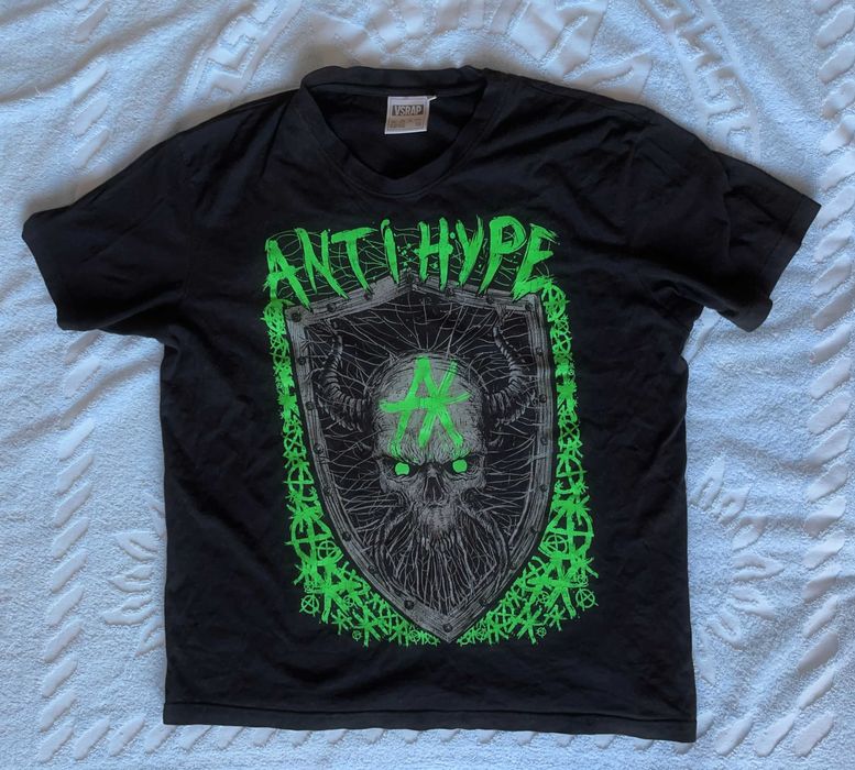 Футболка АНТИХАЙП ОРИГИНАЛ vsrap реп мерч