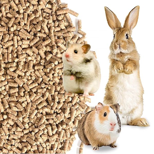 Champi Pellet żwirek drewniany jasny z trociny dla gryzoni królika 15k