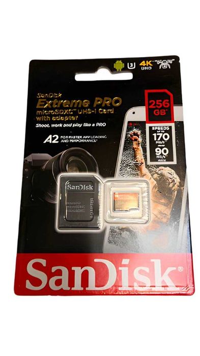 карта памʼяті Extreme PRO microSDXC™ UHS-I Card with adapter (256GB)