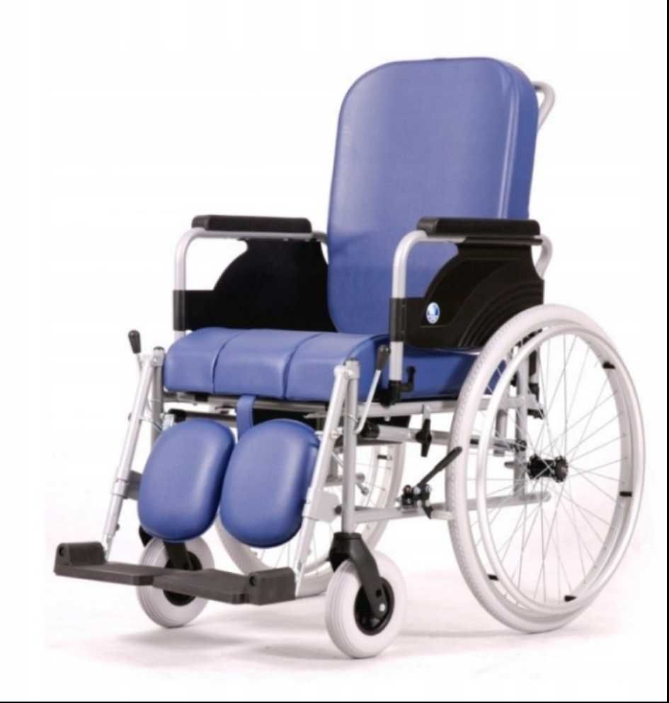Wózek inwalidzki z toaletą Vermeiren 9300 toaletowy